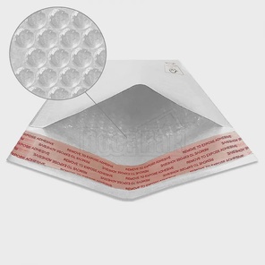 Белый Крафт конверт почтовый защитный А/000 (110мм х 160мм)